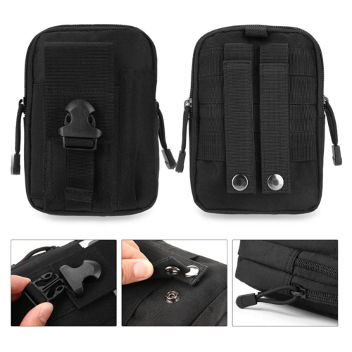 Taktické MOLLE pouzdro na opasek – odolná kapsa pro outdoor a turistiku