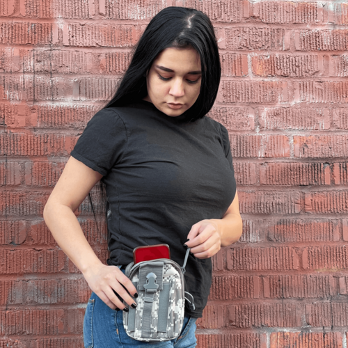 Taktické MOLLE pouzdro na opasek – odolná kapsa pro outdoor a turistiku