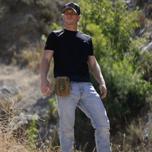 Taktické MOLLE pouzdro na opasek – odolná kapsa pro outdoor a turistiku