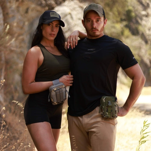 Taktické MOLLE pouzdro na opasek – odolná kapsa pro outdoor a turistiku