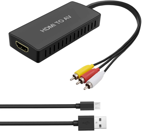 Převodník HDMI na AV (RCA) – Video a Audio adaptér